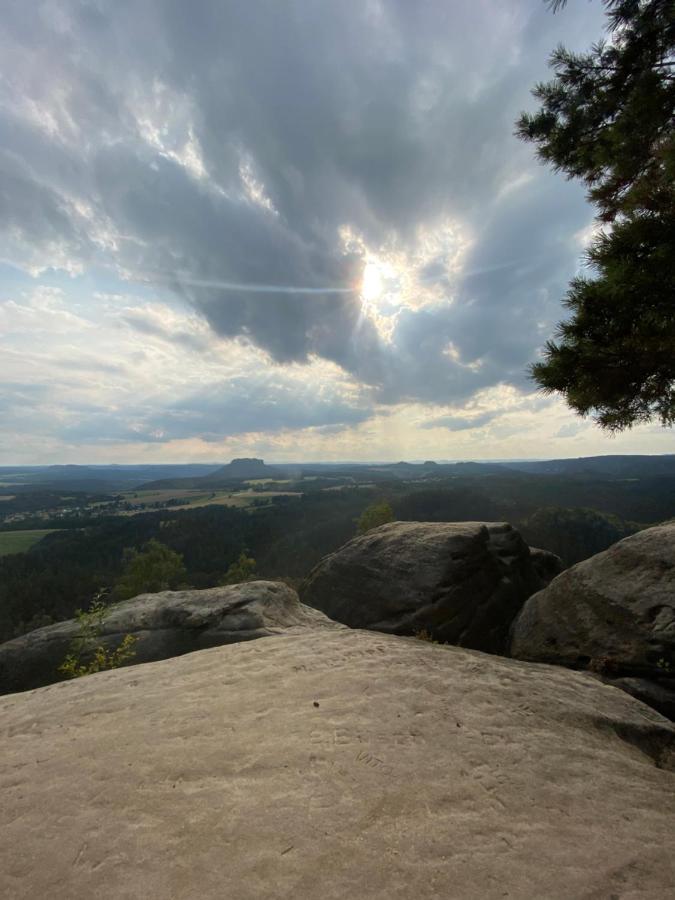 Ferienhaus "Am Bergblick" Sebnitz Esterno foto